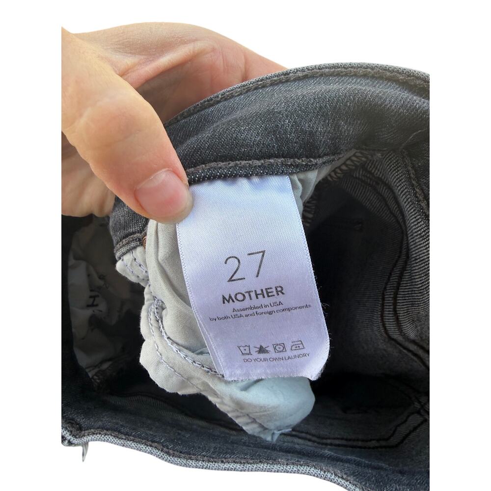 MOTHER Denim "The Mid Rise Dazzler Ankle" jeans The Night Is Watching 27 - Picture 6 of 8